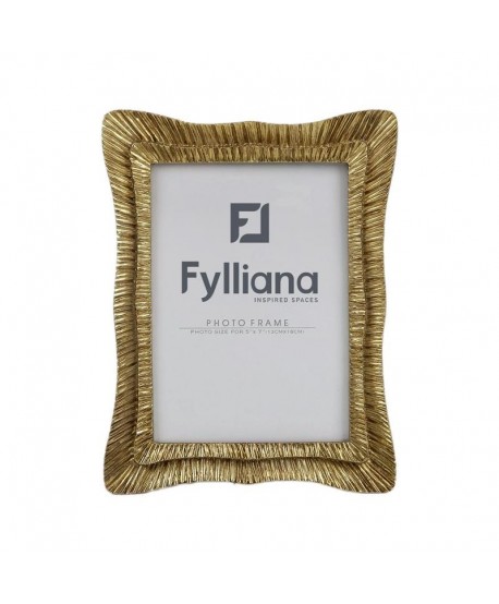 ΚΟΡΝΙΖΑ Fylliana FL0205 13x18 ΧΡΥΣΟ ΧΡΩΜΑ 18x2x23εκ