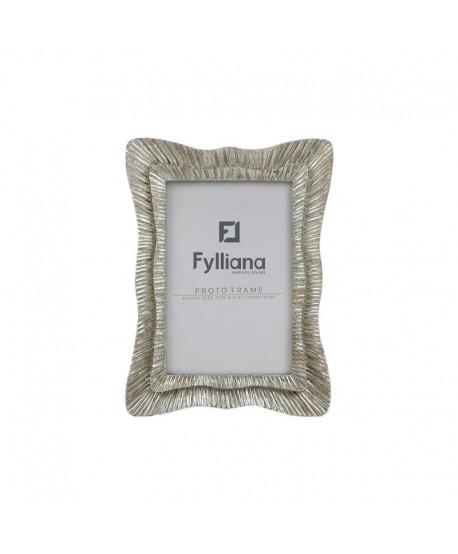 ΚΟΡΝΙΖΑ Fylliana FL0204 10x15 ΑΣΗΜΙ ΧΡΩΜΑ 15x2x20εκ