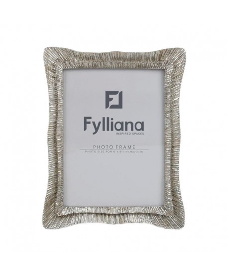 ΚΟΡΝΙΖΑ Fylliana FL0206 15x20 ΑΣΗΜΙ ΧΡΩΜΑ 21x2x26εκ