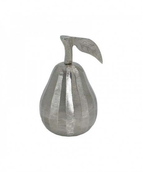 ΜΕΤΑΛΛΙΚΟ ΔΙΑΚΟΣΜΗΤΙΚΟ Fylliana Pear ΝΙΚΕΛ ΧΡΩΜΑ 8x14εκ