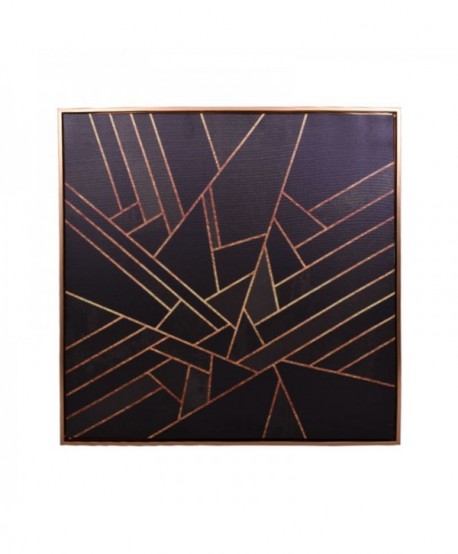 ΚΑΔΡΟ Fylliana BLACK THEME 60x60εκ