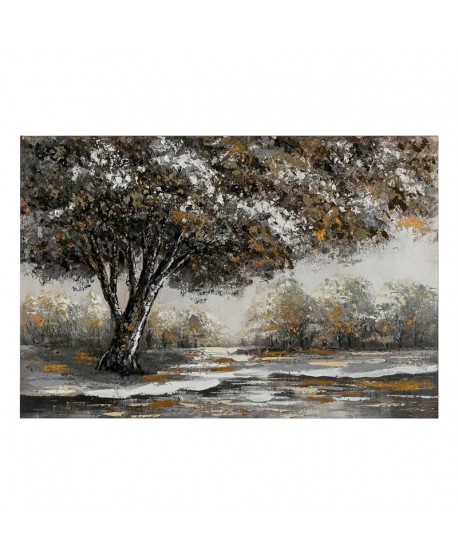 ΠΙΝΑΚΑΣ ΣΕ ΚΑΜΒΑ Fylliana FL1784 ΛΕΥΚΟ ΜΠΕΖ 80x120εκ