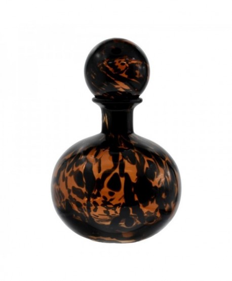 ΓΥΑΛΙΝΟ ΔΙΑΚΟΣΜΗΤΙΚΟ ΜΠΟΥΚΑΛΙ Fylliana FL1828 AMBER ANIMAL PRINT 17x21εκ